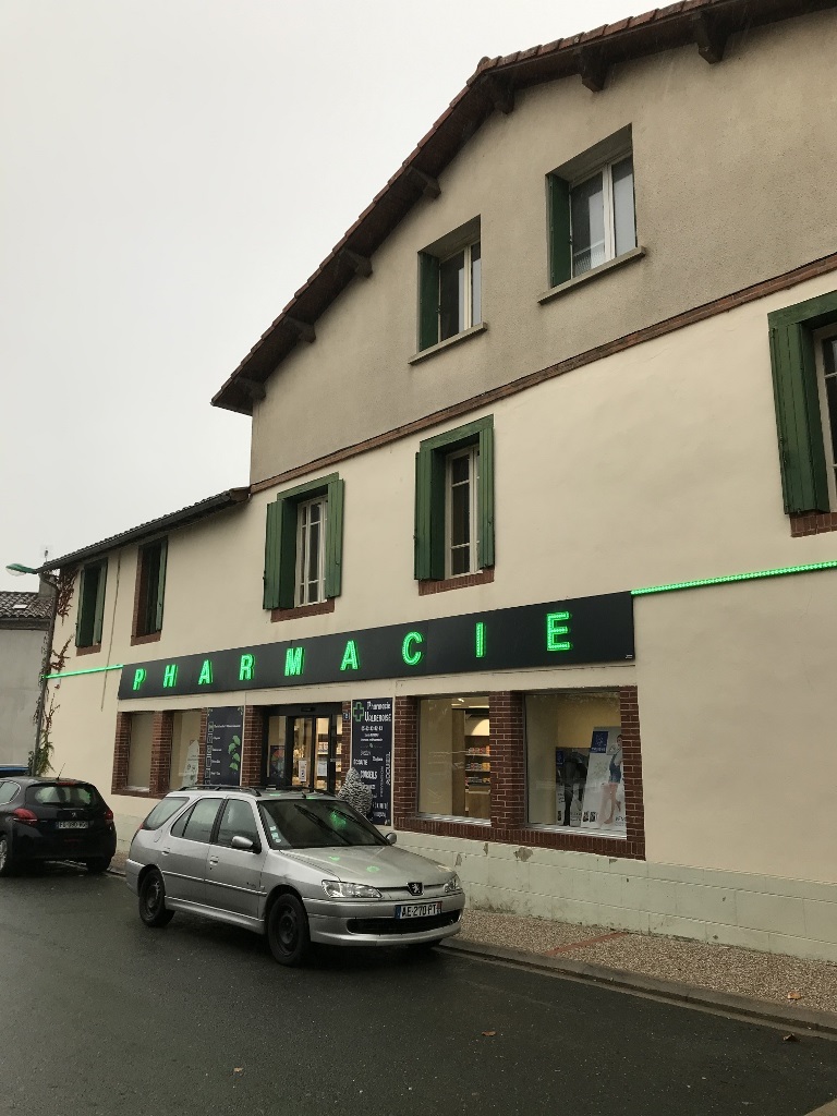 vue de la pharmacie
