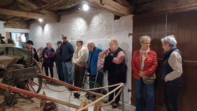 MARPA : visite de l'éco musée "L'Epoque Révolue"