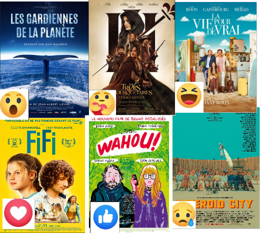 CINECRAN : choisissez votre film du 22 juillet 2023. CINECRAN : choisissez votre film du 22 juillet 2023.