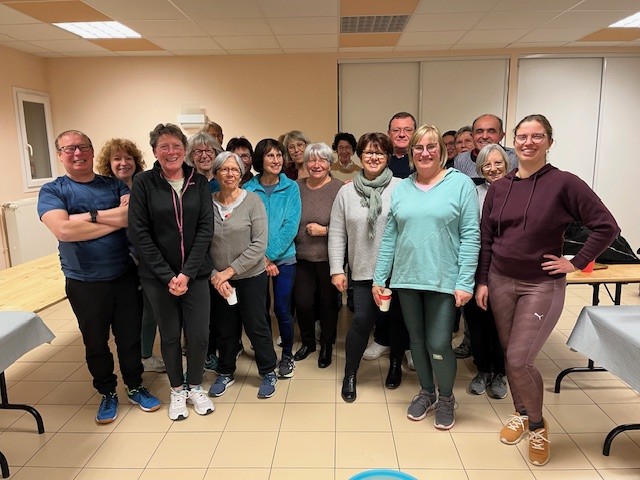 Les membres du club de gymnastique 2026