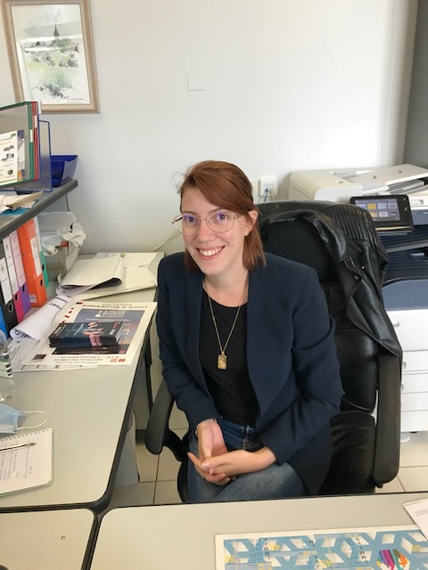 Maeva VASSET Maeva VASSET au secrétariat de mairie de Valdériès