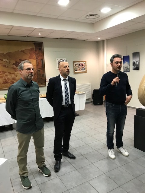 Vernissage de l'exposition d'arts plastiques "Confluence". Vernissage de l'exposition d'arts plastiques "Confluence".
