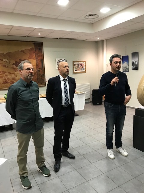 Vernissage de l'exposition d'arts plastiques "Confluence".