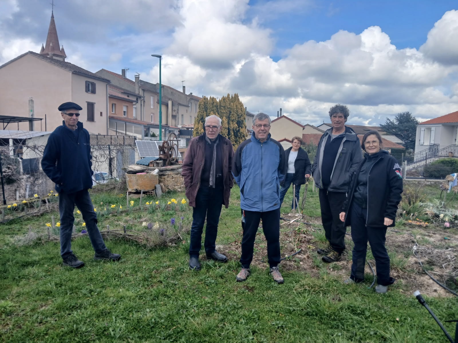 Le jardin participatif continue sa progression 15 03 2025