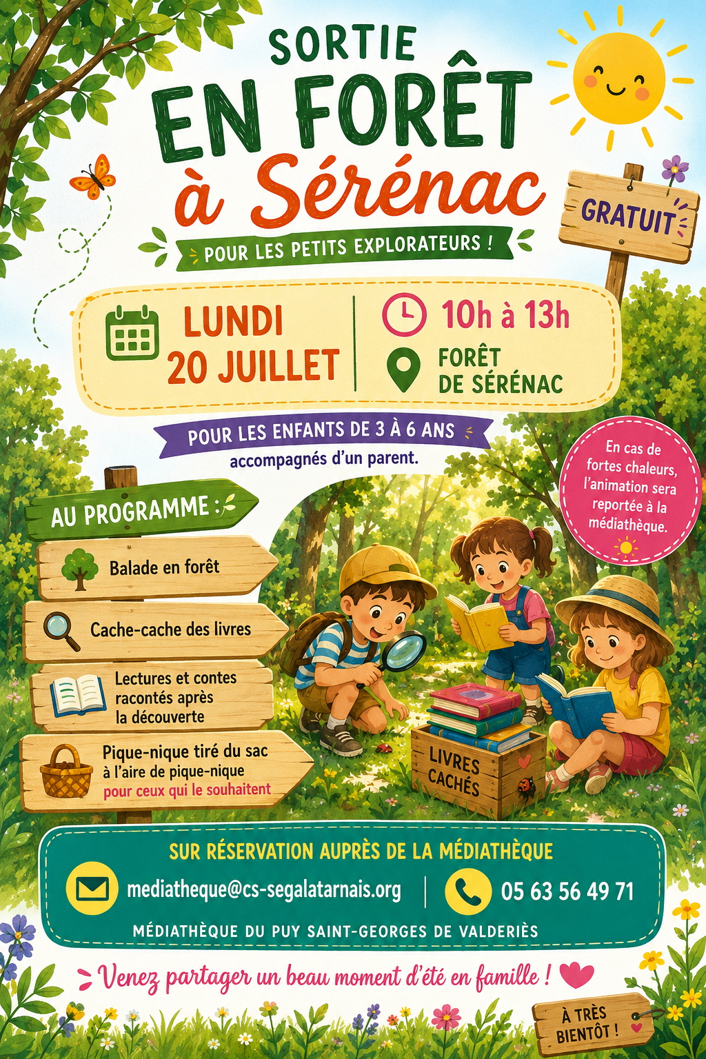 Sortie en forêt