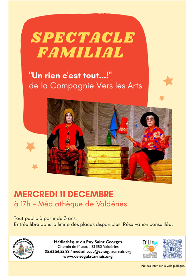 Spectacle médiathéque