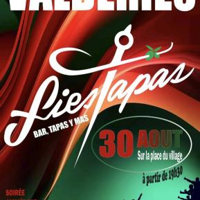 Soirée FIESTAPAS le 30 août 2025.
