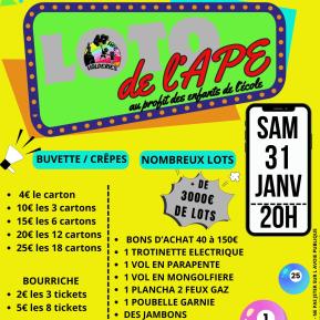 Loto de l'école 2026