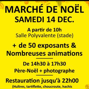 Le marché de Noël 2024 se prépare.