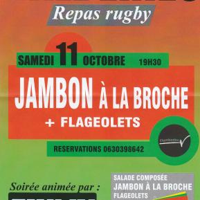 REPAS RUGBY DU 11 OCTOBRE 2025