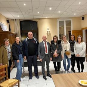 Les vœux de la municipalité au personnel communal.