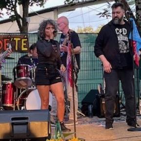 Le groupe VDG lors du concert 2025