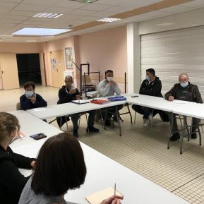 Vue des participants