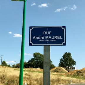 La rue André MAUREL