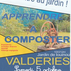 Apprendre à composter au jardin participatif. 05 10 2024
