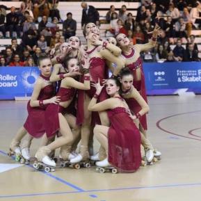 gala de patinage artistique sur roulettes