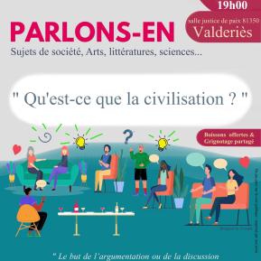 Soirée parlons en : thème « la civilisation »