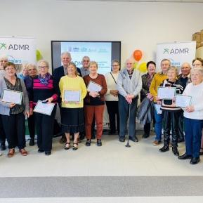 ADMR : des bénévoles honorés. 2024